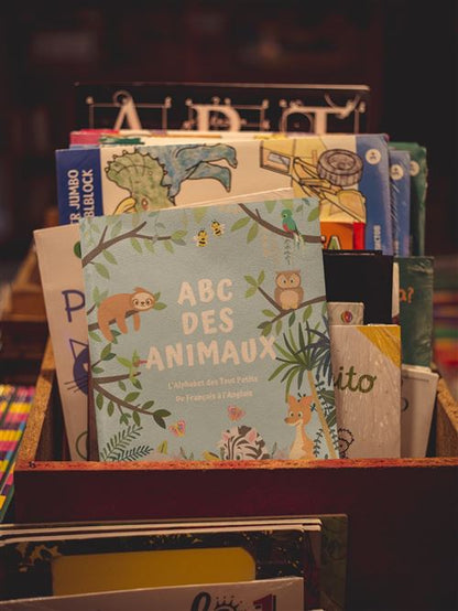 ABC of Animals - The Alphabet for Toddlers: Learning in French and English