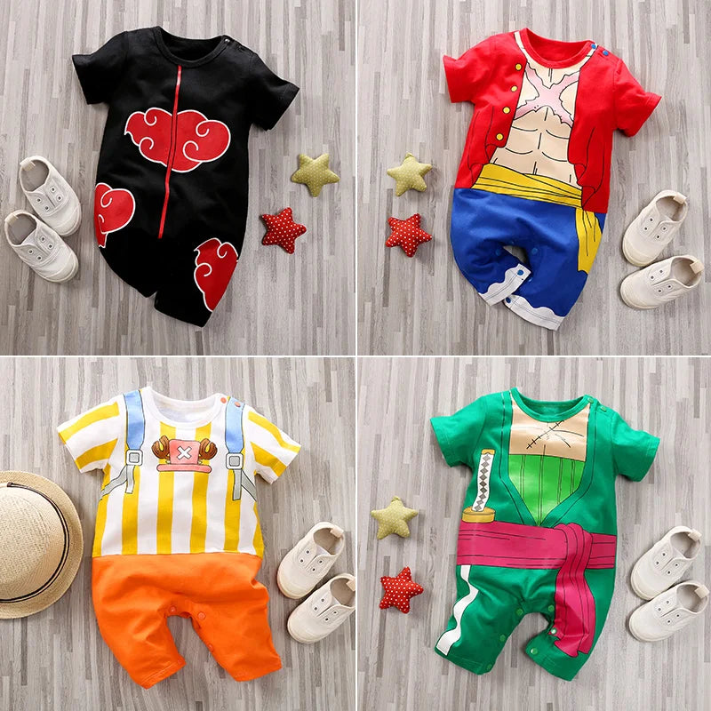 Toddler Anime Cosplay Dragon DBZ & Demon Slayer Romper